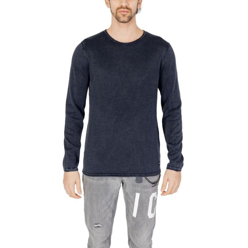 Jack Jones Blue Cotton Men's Sweatshirt